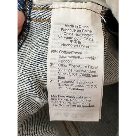 Madewell 10"‎ High Rise Skinny Cutoff Women's Jeans Size 36 - Picture 4 of 6